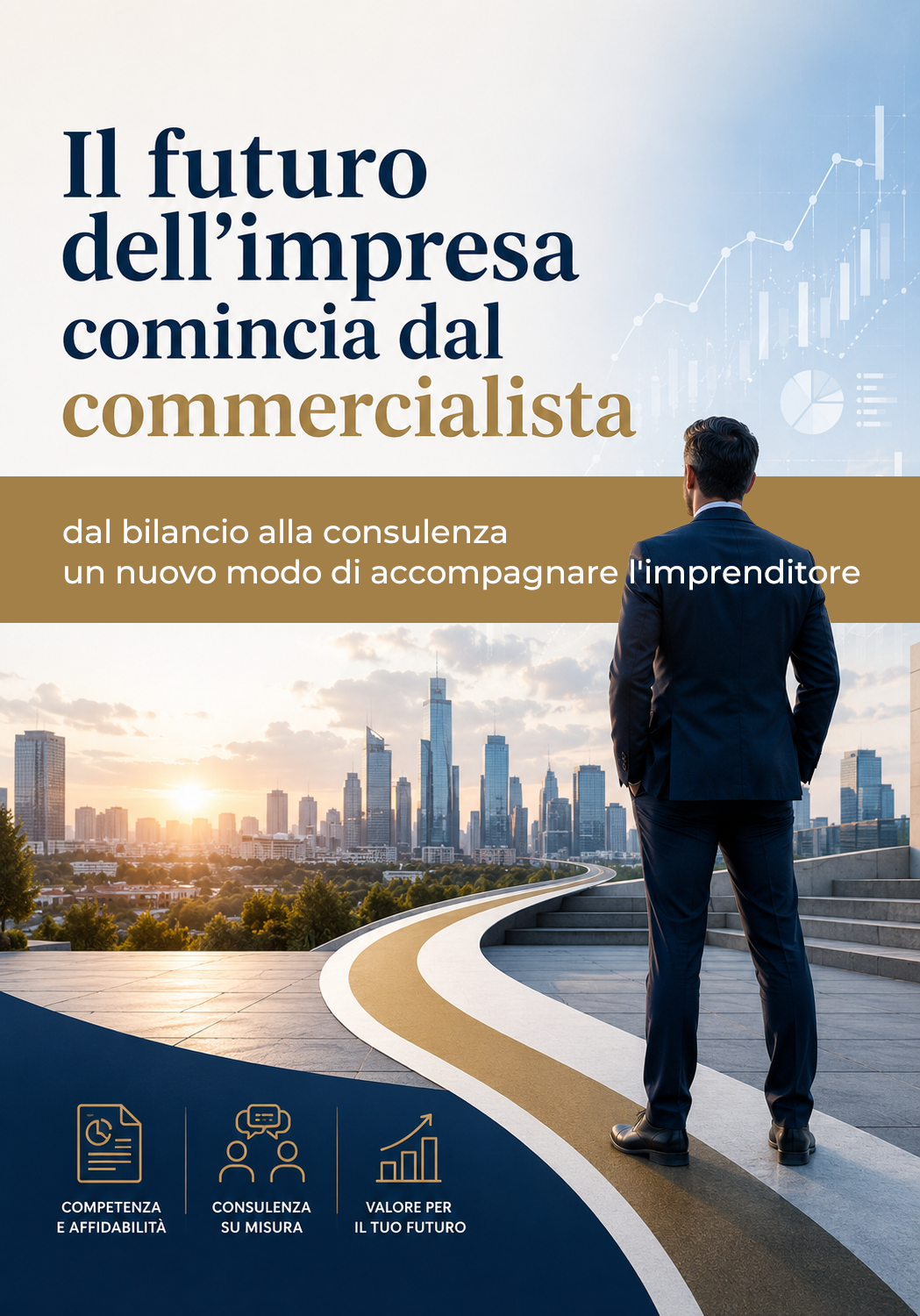 Copertina dell’e-book - Il futuro dell’impresa comincia dal commercialista di Riccardo Rizzo